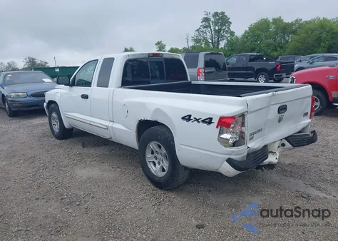 2005 Dodge Dakota Slt из США, поврежденный, VIN 1D7HW42N75S213191